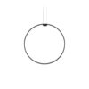 Zero Round Acoustic Black Pendant