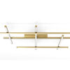 Hilow Matte Brass Ceiling