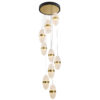 Garden Black/Bronze Pendant