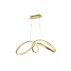 Lia Gold Leaf Pendant