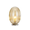 Ovila Chrome/Cognac Table