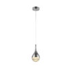 Elie Chrome/Clear Pendant